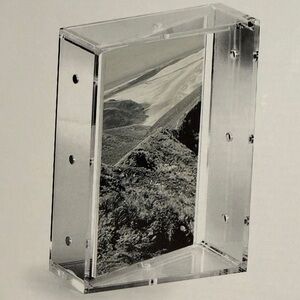 Inhabit Clear Acrylic Magnetic Photo Frame